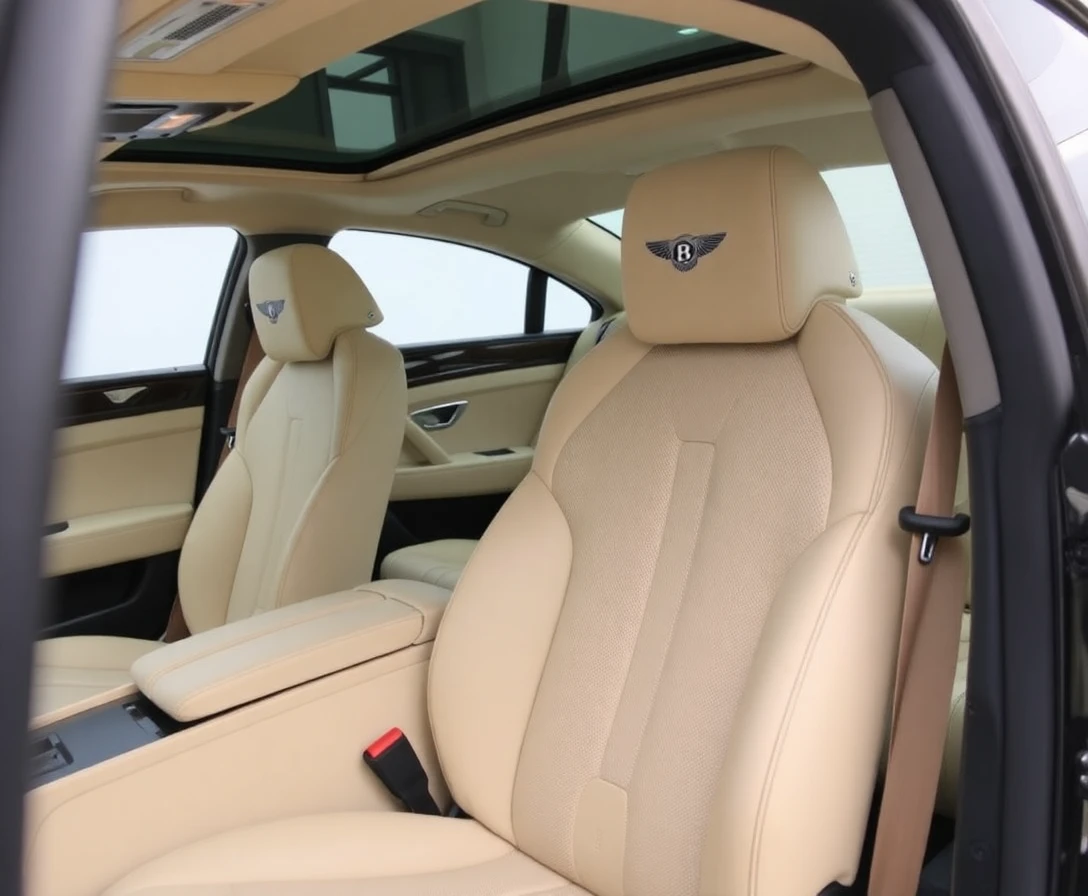 Bentley Flying Spur, intérieur luxueux